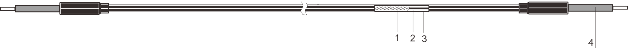 微型管状加热器(图1) 微型管状加热器(图1)